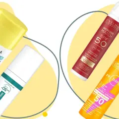 Reaplikacja SPF na makijaż: mgiełki ochronne Eveline i Bielenda oraz sztyft Sephora. Idealne na co dzień.