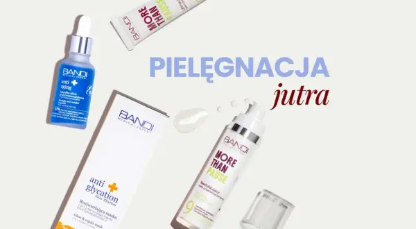 Produkty BANDI Medical Expert do pielęgnacji skóry, wspierające smart aging. Ampułka, krem i maska dla promiennej cery.