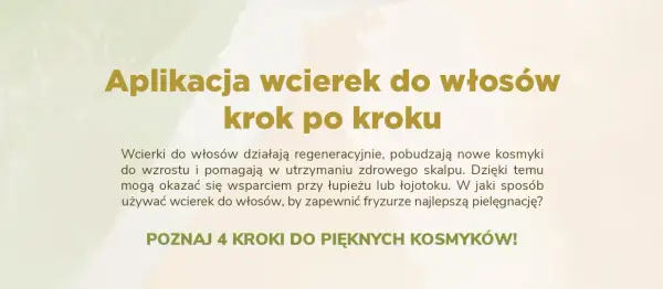 Jak używać wcierek do włosów krok po kroku, by pobudzić wzrost i zadbać o zdrowy skalp. Poznaj 4 kroki do pięknych kosmyków!